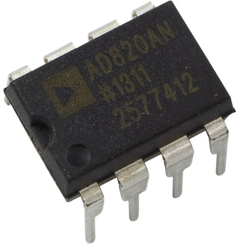 AD820AN Low Power FET-Input Operational Amplifier (Op-Amp) - 1 Piece, Tested & Functional (Previously Used)