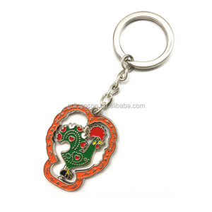 Llavero Decorativo de Metal Esmaltado con Gallo de Barcelos, Souvenir Profesional de Fábrica de <span class=keywords><strong>Portugal</strong></span> - Product Image 2
