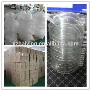 Bolas de plástico para decoración de bodas, esferas huecas de 60mm y 200mm, redondas, acrílicas, CN;GUA