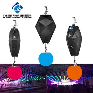 SKYART Lampu Led Bola Kinetik LED Warna-warni, Lampu Efek Led DMX Rgbw