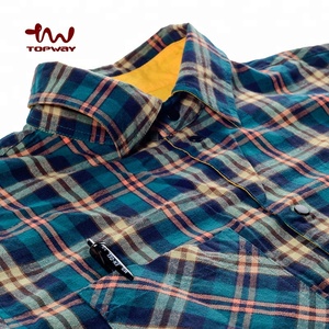 Factory OEM abbigliamento da <span class=keywords><strong>uomo</strong></span> AB due su entrambi i lati indossano <span class=keywords><strong>camicia</strong></span> <span class=keywords><strong>a</strong></span> <span class=keywords><strong>quadri</strong></span> <span class=keywords><strong>a</strong></span> maniche lunghe reversibile con bottoni personalizzati sulle vendite calde - Product Image 6