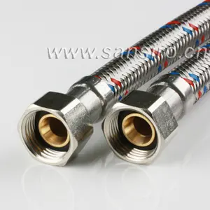 China sanitary ware sanitary flexible plumbing hose Sansiro Flex Faucet Toilet Heater sws max 16 bar