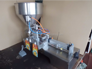 Machine de remplissage, <span class=keywords><strong>ketchup</strong></span>, sauce à pizza et tomate, conduit à piston unique - Product Image 2