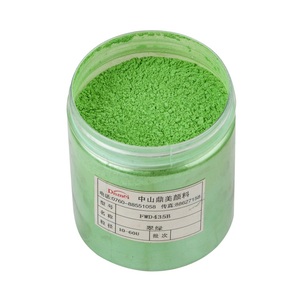 10-60mm verde smeraldo titanio pigmento di colore per uso alimentare per il rivestimento