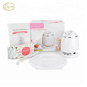 Máscara facial de frutas 2 em 1, máscara facial diy funcional de colágeno e frutas