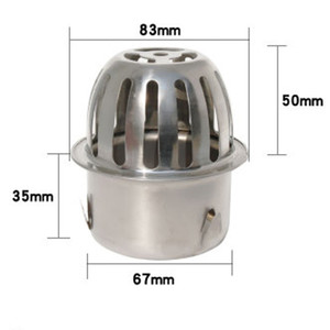 Azotea roof lluvia al aire libre cubo, drenaje en el piso <span class=keywords><strong>de</strong></span> acero inoxidable desodorante drenaje <span class=keywords><strong>de</strong></span> piso y hojas con 75 tubos - Product Image 5