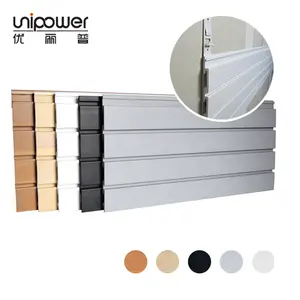 Hot sale display tool organizerwall mounted pvc slatwall panel for garage storage