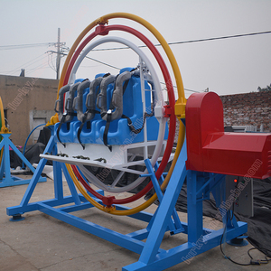 Manège d'intérieur pour enfants, jeu de fête foraine, manège d'<span class=keywords><strong>occasion</strong></span> Spaceball, manège gyroscope humain - Product Image 5
