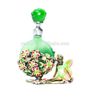 8ml Métal Ange Bouteille De <span class=keywords><strong>Parfum</strong></span> Vide Verre Bouteille D'huile Essentielle Rechargeable Décoration Attar Bouteilles #57367/57372 - Product Image 2