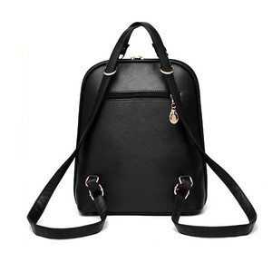 Di modo <span class=keywords><strong>rosso</strong></span> coreano di cuoio DELL'UNITÀ di elaborazione di gusto squisito di alta donne di scuola <span class=keywords><strong>zaino</strong></span> per le ragazze - Product Image 4