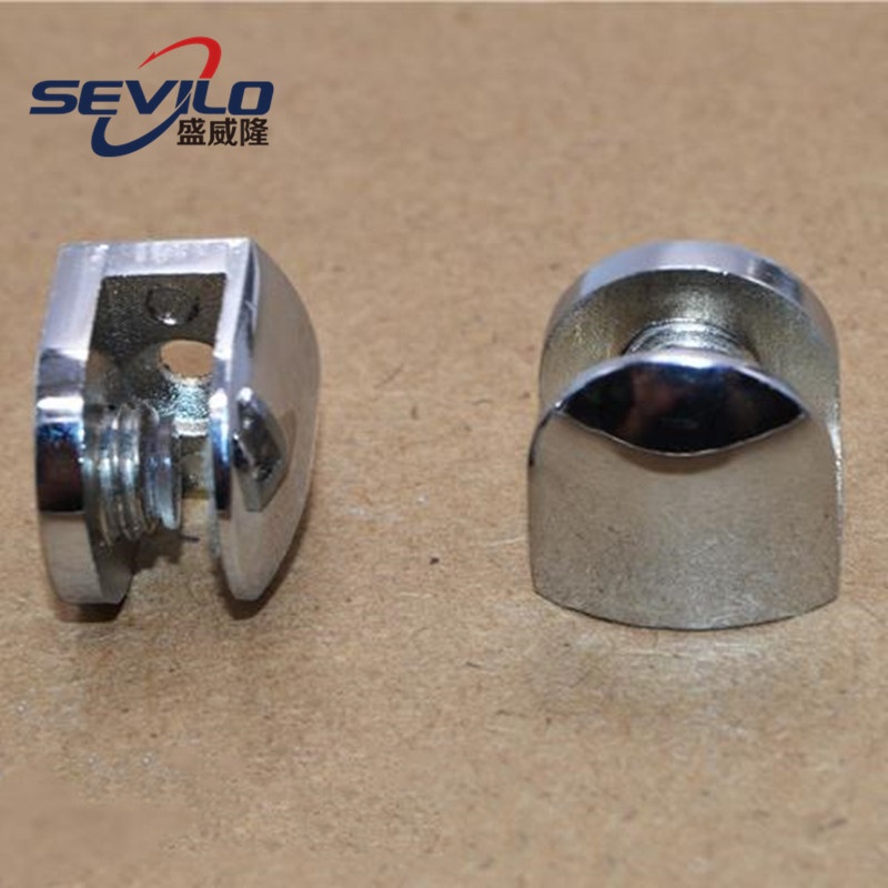 Metal Adjustable Wall Bracket Clip Glass Support Hardwarebar Clamp