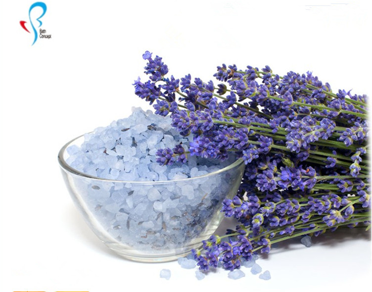 Цветочные ароматы, натуральная травяная красочная соль для ванны