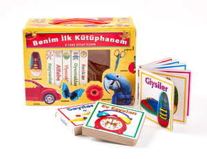 Poignée en plastique Boîte Ensemble Petite Bibliothèque panneau de bloc <span class=keywords><strong>livre</strong></span> pour enfants set top box - Product Image 1