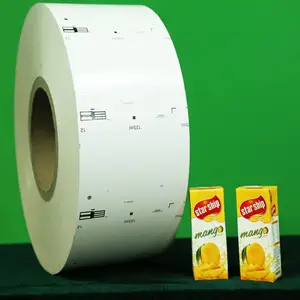 Colepak Asséptica 120ml hot sale eco papel impresso costume de papelão caixa de embalagem de leite