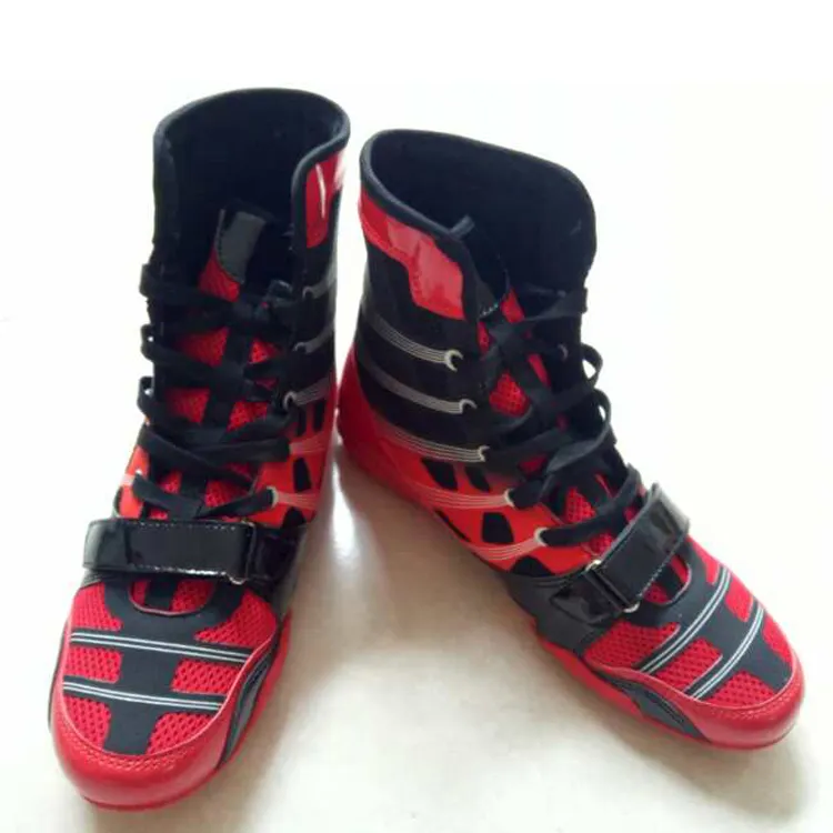 Probe versand kostenfrei Korea billig benutzer definierte Eva Sohle für Sport Boxing Wrestling Boxing Kick Schuhe