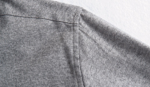 <span class=keywords><strong>Camicia</strong></span> in Flanella Personalizzata all'Ingrosso, Cotone Spazzolato, Calda per l'Inverno, con Ricamo, Tinta Unita per <span class=keywords><strong>Uomo</strong></span> - Product Image 4