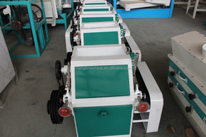 Fresadora de doble rodillo Máquina de molino de rodillo de harina de <span class=keywords><strong>maíz</strong></span> de trigo de <span class=keywords><strong>maíz</strong></span> - Product Image 4