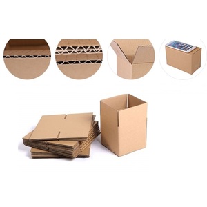 Bán buôn chuyển phát nhanh sóng Kraft bao bì bưu phẩm nhà máy vuông <span class=keywords><strong>carton</strong></span> với tái chế tráng giấy thân thiện với môi vuông <span class=keywords><strong>carton</strong></span> - Product Image 2