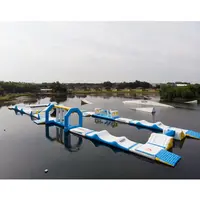 Bouncia 2020 Nieuwe Opblaasbare Water Hindernisbaan Voor Wake Park