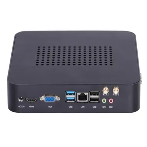 高速VGAディスプレイ出力x86シングルボードcomputeRコアi3mini pc12vデータ処理、ビデオキャプチャ用デスクトップPC