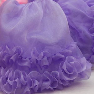 Venta al por mayor de tela de malla bordado flecos cinta encaje cuello borde volante ajuste para decoración de vestidos - Product Image 1
