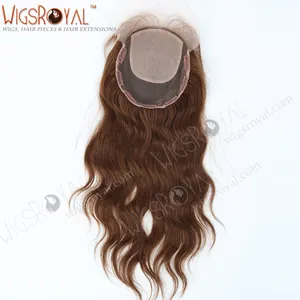 raw virgin hair wigs clip in silk top human topper remy for thinning hair with baby hair