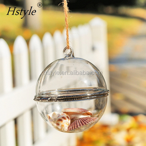 Wedding <strong>Glass</strong> Balls DIY Christmas Ornament Ball <strong>Glass</strong> Pendant <strong>Open</strong> Filled Xmas Tree Decoration (Only <strong>Glass</strong>) Party Event SSD117 - Product Image 6