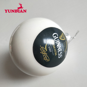 Wholesale Decorative Hanging Customized <span class=keywords><strong>Christmas</strong></span> Tree 8cm White <span class=keywords><strong>Glass</strong></span> Ornaments Ball <span class=keywords><strong>Bauble</strong></span> mit Printed Logo For Holiday Gift