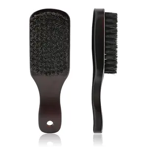 Mens <span class=keywords><strong>Barba</strong></span> Capelli di Cura di Cinghiale Setola Curvo Spazzola della <span class=keywords><strong>Barba</strong></span> <span class=keywords><strong>Con</strong></span> Legno Hanldle - Product Image 1