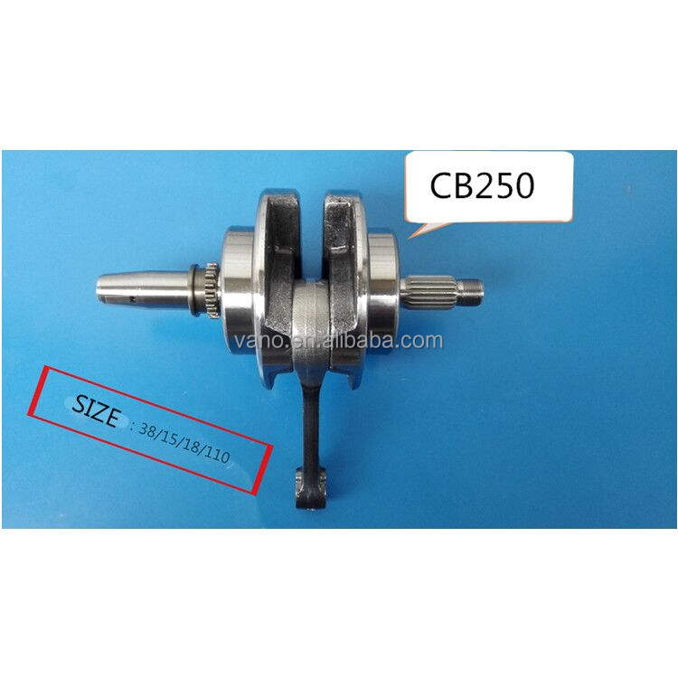 High Performance CB250 Motorcycle Crankshaft A Class Quality