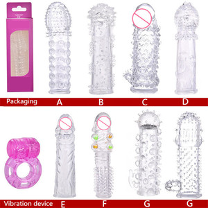 Various Type Clear Penis <strong>Sleeve</strong> for Men <strong>Cock</strong> <strong>Sleeve</strong> Sex Toys - Product Image 2
