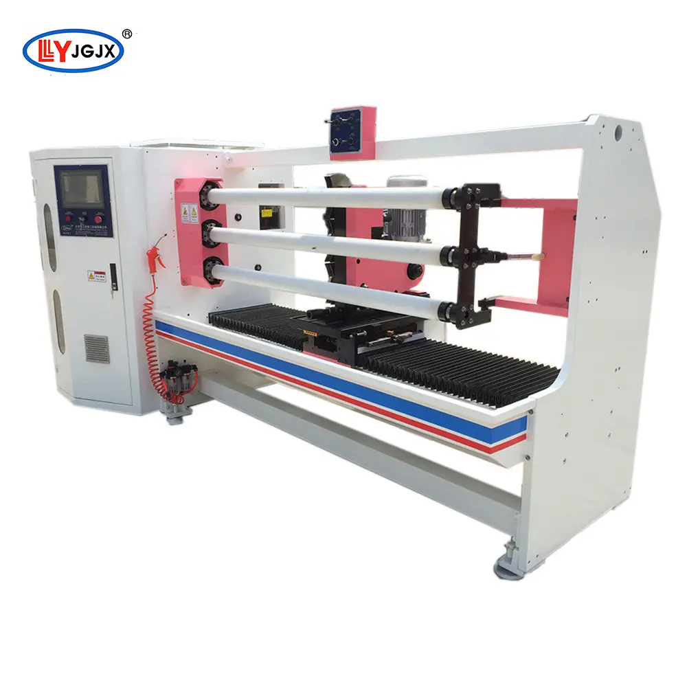 LY-708 PVC BOPP adhesive tape film cutting machine/tape log roll cutter/PVC insulation tape slitter