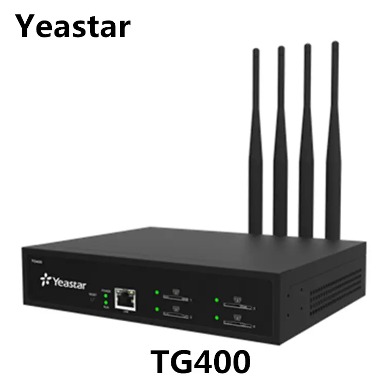 Yeastar 4 Poorten Gsm/3G Wcdma/4G Lte Voip Gateway TG400