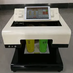 Automatic diy 3d selfie latte art digital coffee printer