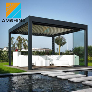 Impermeable de lujo al aire libre motorizada <span class=keywords><strong>toldo</strong></span> de aluminio <span class=keywords><strong>para</strong></span> balcón - Product Image 5