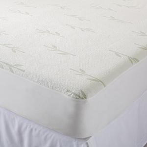 Housse <span class=keywords><strong>de</strong></span> protection pour matelas refroidissant, imperméable, en bambou, imprimée, Bug, 1 pièce - Product Image 1