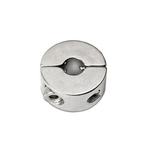 Anneau de serrage à <span class=keywords><strong>pince</strong></span> en treillis métallique flexible en acier inoxydable (bouchon de câble métallique) - Product Image 1