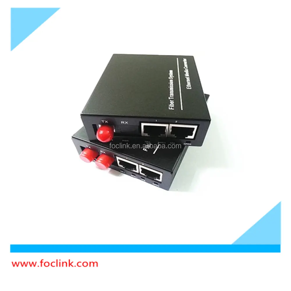 1000T Gigabit Ethernet to fiber standalone media converter