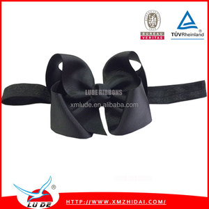 2016 al por mayor Holloween Lude cinta grosgrain arcos de pelo - Product Image 2