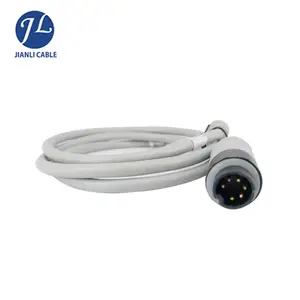 Cable de extensión Mini Din impermeable, tornillo de 6 pines bloqueado para Waeco, Monitor de cámara de respaldo