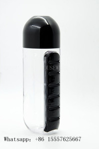 Grandes Artículos Para El Hogar de <span class=keywords><strong>la</strong></span> medicina botella de agua con caja de pastillas - Product Image 1
