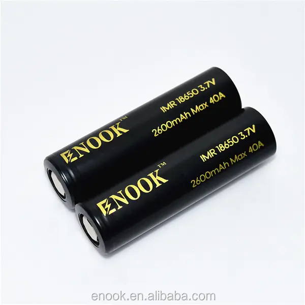 Good quality 18650 2600mAh high drain battery electric scooter enook 18650 rechargeable battery in big stock