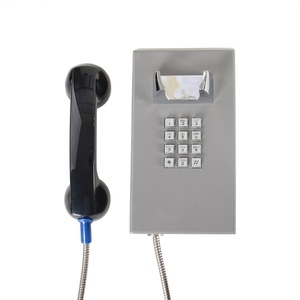 Telepon VoIP Penjara Tahan Vandal Berkualitas Tinggi, Telepon <span class=keywords><strong>IP</strong></span> Suara Kasar untuk Kail, Telepon Pusat Rehabilitasi - Product Image 2