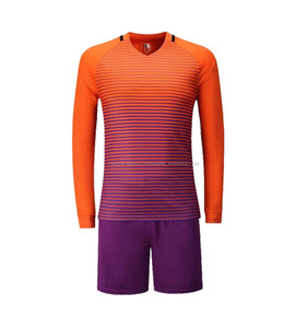 2018 New Design order child's jersey soccer's long sleeve - Product Image 2