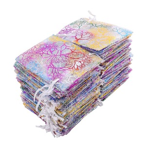 13*18cm Favore di Cerimonia Nuziale Del Partito Dei Monili Della Caramella Sacchetti di Colore Misto <span class=keywords><strong>Coralline</strong></span> Organza Sacchetti Regalo - Product Image 4