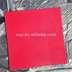 Del medio ambiente baldosas de goma gimnasio/epdm de goma pisos de gimnasio para jardín de infantes - Product Image 3
