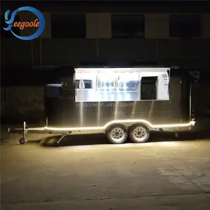 Pasokan Pabrik Truk Penjual Makanan Seluler untuk Dijual/Trailer Dapur Bergerak Makanan Cepat/Truk Makanan Bekas untuk Dijual