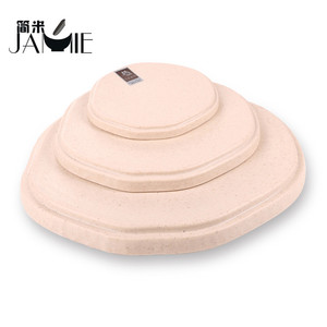 Ronde plats plaque résistant à la chaleur mélamine vaisselle, chine à <span class=keywords><strong>manger</strong></span> ensemble d'<span class=keywords><strong>ardoise</strong></span> servant plaques - Product Image 1