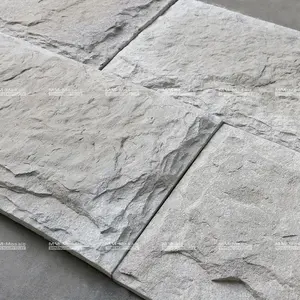 Piedra de seta de imitación para exteriores, revestimiento barato para jardín, pavimentación interior, panel de <span class=keywords><strong>piedras</strong></span> artificiales para pared de Villa, 200x400mm - Product Image 1