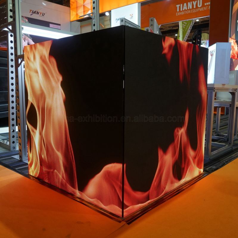 Prix Bon Marché portatif Réutilisable De Haute Qualité Promotionnel Nouveau Design Conduit Stand D'exposition 10X20